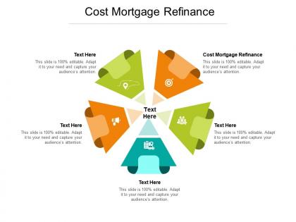 Cost mortgage refinance ppt powerpoint presentation pictures graphic tips cpb