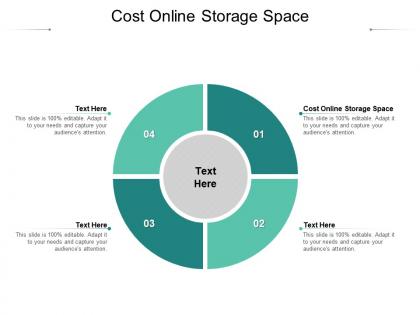 Cost online storage space ppt powerpoint pictures graphics download cpb