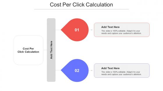 Cost Per Click Calculation Ppt Powerpoint Presentation Ideas Graphics Tutorials Cpb