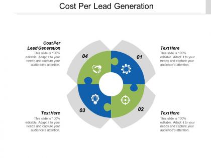 Cost per lead generation ppt powerpoint presentation summary backgrounds cpb