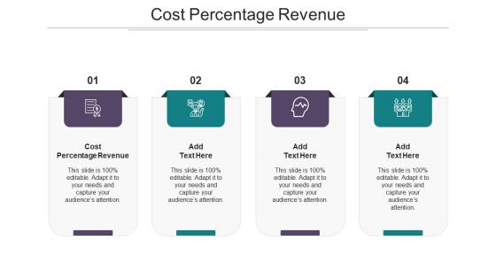 Cost Percentage Revenue In Powerpoint And Google Slides Cpb