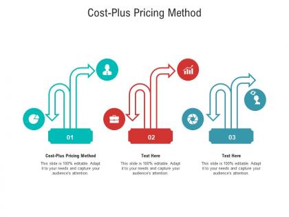 Cost plus pricing method ppt powerpoint presentation portfolio example cpb