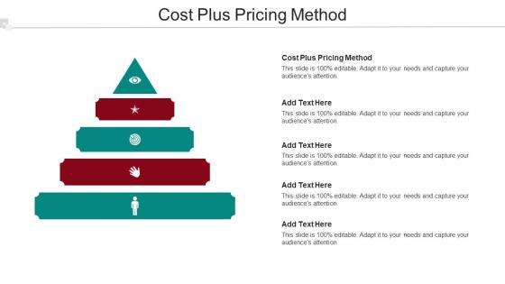 Cost Plus Pricing Method Ppt Powerpoint Presentation Slides Show Cpb