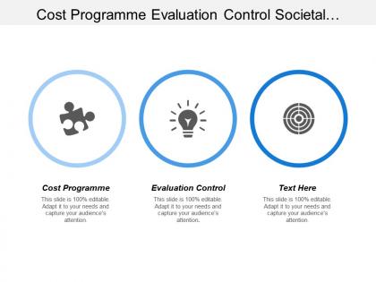 Cost programme evaluation control societal environment general forces cpb
