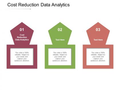 Cost reduction data analytics ppt powerpoint presentation icon portfolio cpb