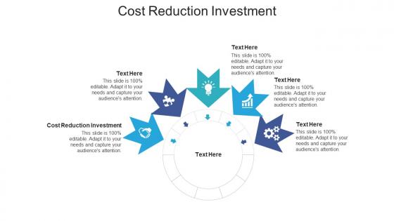 Cost reduction investment ppt powerpoint presentation pictures icons cpb