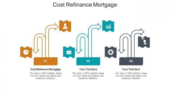 Cost refinance mortgage ppt powerpoint presentation file deck cpb
