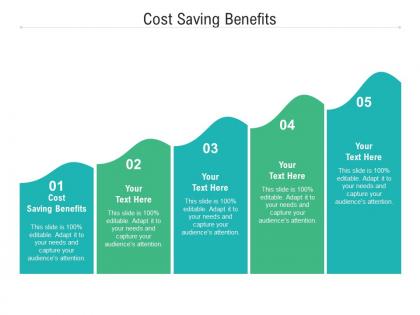 Cost saving benefits ppt powerpoint presentation file demonstration cpb