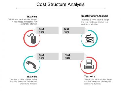 Cost structure analysis ppt powerpoint presentation file backgrounds cpb