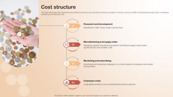 Cost Structure Fragrance Ingredients Company Business Model BMC SS V