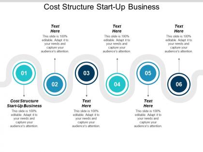 Cost structure start up business ppt powerpoint presentation gallery model cpb