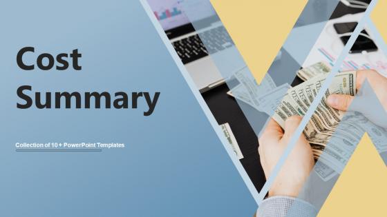 Cost Summary Powerpoint Ppt Template Bundles