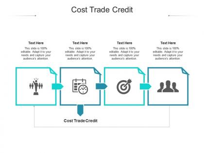 Cost trade credit ppt powerpoint presentation icon skills cpb