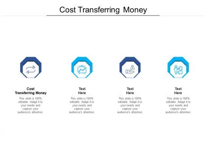 Cost transferring money ppt powerpoint presentation gallery slide portrait cpb