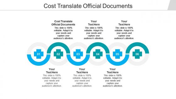 Cost translate official documents ppt powerpoint presentation inspiration deck cpb