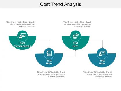 Cost trend analysis ppt powerpoint presentation infographic template icons cpb