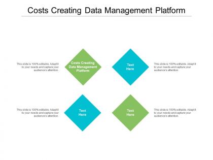Costs creating data management platform ppt powerpoint presentation outline layout cpb
