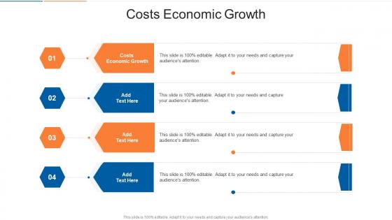 Costs Economic Growth In Powerpoint And Google Slides Cpb