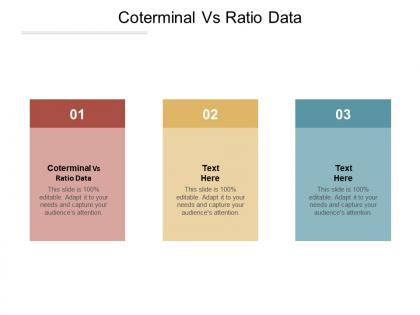 Coterminal vs ratio data ppt powerpoint presentation model file formats cpb