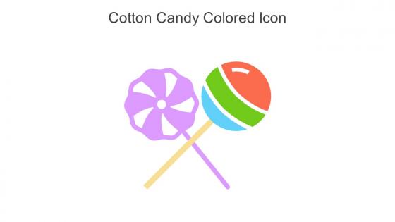 Cotton Candy Colored Icon In Powerpoint Pptx Png And Editable Eps Format