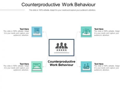 Counterproductive work behaviour ppt powerpoint presentation layouts gallery cpb
