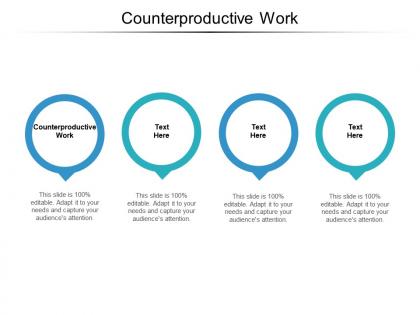 Counterproductive work ppt powerpoint presentation pictures clipart cpb