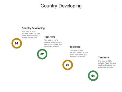 Country developing ppt powerpoint presentation summary cpb