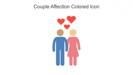 Couple Affection Colored Icon In Powerpoint Pptx Png And Editable Eps Format