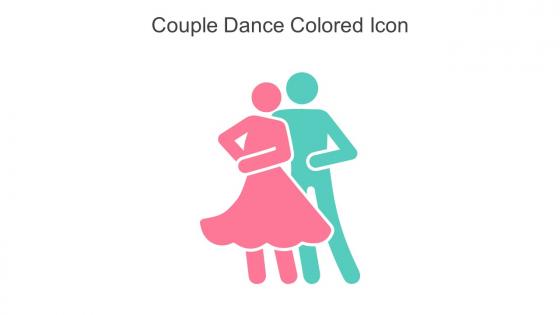 Couple Dance Colored Icon In Powerpoint Pptx Png And Editable Eps Format