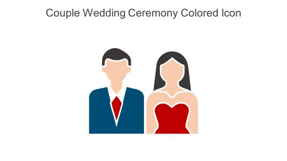 Couple Wedding Ceremony Colored Icon In Powerpoint Pptx Png And Editable Eps Format