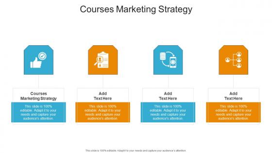 Courses Marketing Strategy In Powerpoint And Google Slides Cpb