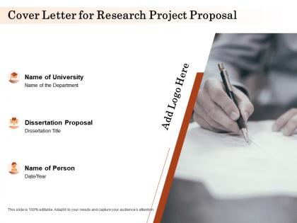 Cover letter for research project proposal l1591 ppt powerpoint presentation styles