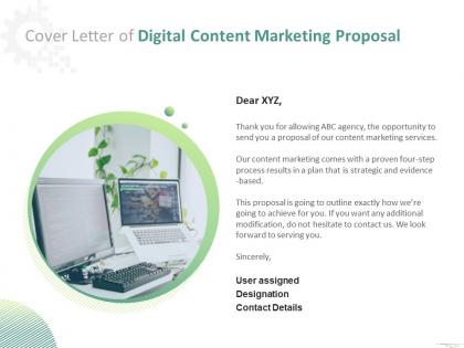 Cover letter of digital content marketing proposal ppt powerpoint presentation file rules