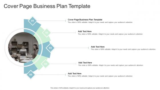 Cover Page Business Plan Template In Powerpoint And Google Slides Cpb