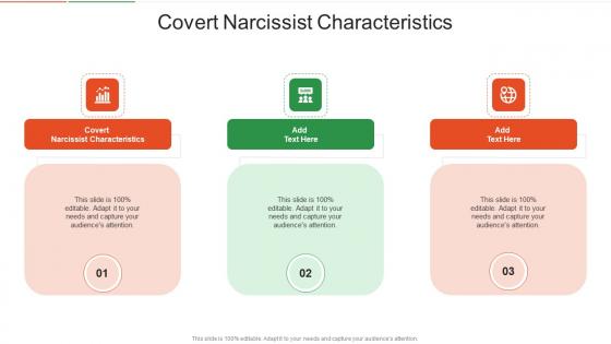 Covert Narcissist Characteristics In Powerpoint And Google Slides Cpb