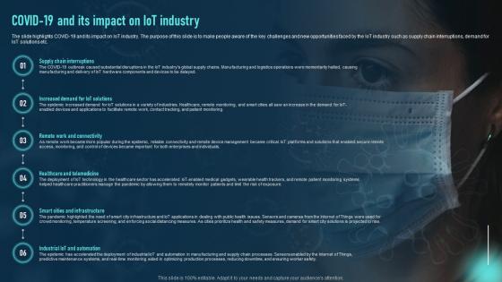 Covid 19 And Its Impact On Iot Industry Global Iot Industry Outlook IR SS