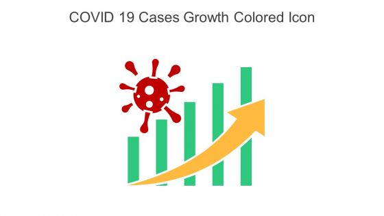 Covid 19 Cases Growth Colored Icon In Powerpoint Pptx Png And Editable Eps Format