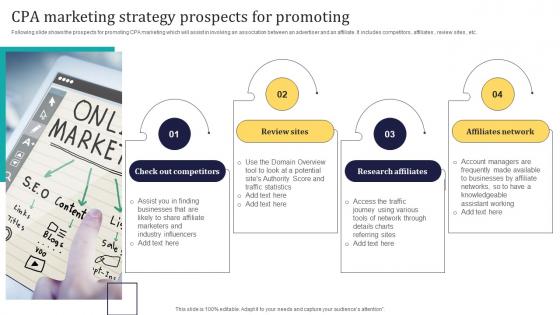 CPA Marketing Strategy Prospects For Promoting