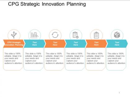 Cpg strategic innovation planning ppt powerpoint presentation styles picture cpb
