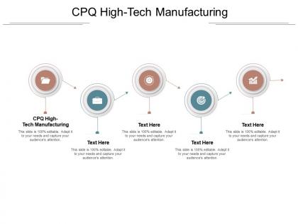 Cpq high tech manufacturing ppt powerpoint presentation file outline cpb