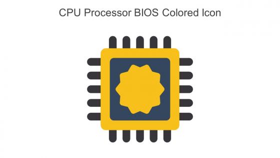 CPU Processor BIOS Colored Icon In Powerpoint Pptx Png And Editable Eps Format