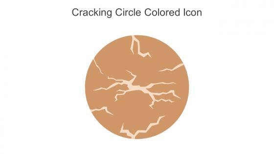 Cracking Circle Colored Icon In Powerpoint Pptx Png And Editable Eps Format