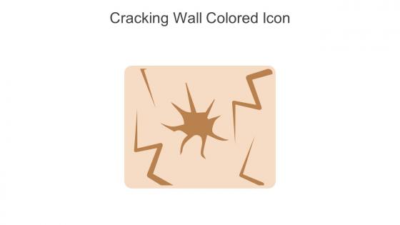 Cracking Wall Colored Icon In Powerpoint Pptx Png And Editable Eps Format