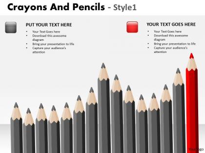 Crayons and pencils style 1 ppt 14