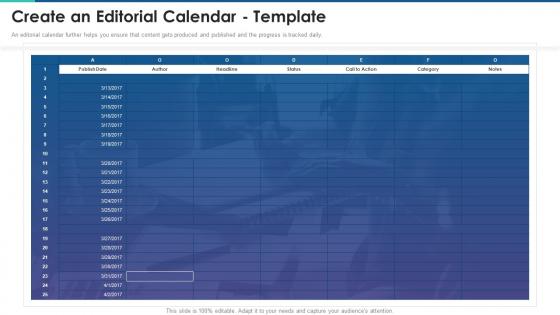 Create an editorial calendar template the complete guide to customer lifecycle marketing