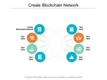 Create blockchain network ppt powerpoint presentation portfolio show cpb