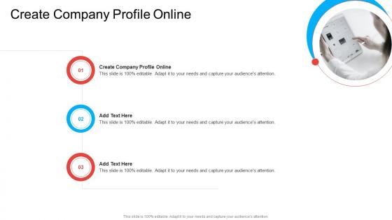 Create Company Profile Online In Powerpoint And Google Slides Cpb