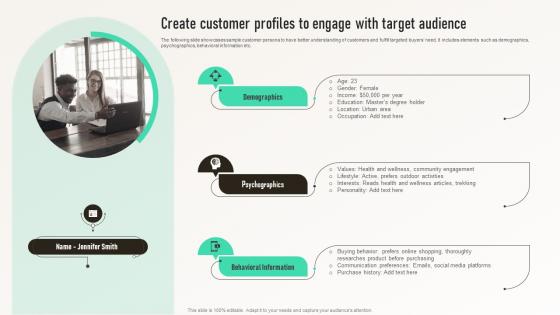 Create Customer Profiles To Engage With Target Audience Integrated Marketing Communication MKT SS V