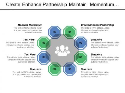 Create enhance partnership maintain momentum focus social determinants