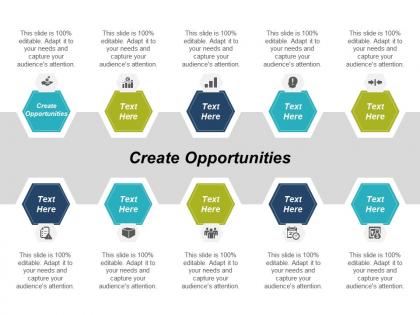 Create opportunities ppt powerpoint presentation gallery layout ideas cpb